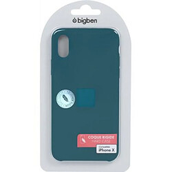 Acheter BigBen Connected Coque pour iPhone X/XS Rigide Soft Touch en Silicone Vert