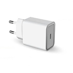 Force Power Chargeur Secteur USB C 25W Power Delivery Blanc