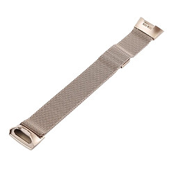 Acheter Wewoo Bracelet montre en métal pour Fitbit Charge 3 (or Vintage)