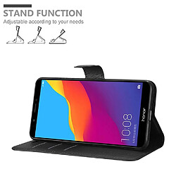 Avis Cadorabo Coque Honor 7C / Huawei Y7 2018 Etui en Noir