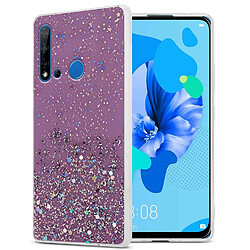 Cadorabo Etui Huawei NOVA 5i / P20 LITE 2019 en Violet Coque