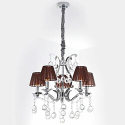 Paris Prix Suspension en Métal Povery 60cm Naturel & Argent