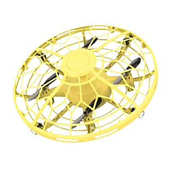 Universal Helicopter Ufo Aircraft Automatic Induction Sensor Flying(Yellow)