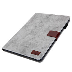 Avis Etui en PU avec fentes pour cartes gris pour votre Apple iPad 10.2 (2019)