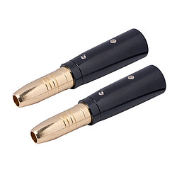 2 pièces XLR Mâle à 1/4 Femelle Adaptateur, 6.35mm Stéréo Plug à XLR Femelle Audio Adaptateur Gender Changer Connecteur, Argent