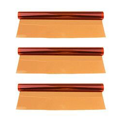 40 * 50cm 15.7 * 19.7 "filtre de Couleur de Papier Gels pour L'éclairage de La Scène Rousse 3x