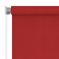 Avis Maison Chic Store roulant d'extérieur | Volet roulant | Rideau roulant 60x140 cm Rouge PEHD -GKD50158