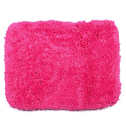 MSV Tapis de bain Microfibre 50x70cm Fuschia