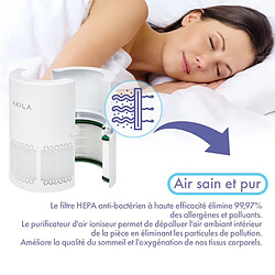 Akila IGIRI - Ventilateur 4 en 1 - Purificateur d'air, Ventilateur, Chauffage, Ioniseur pas cher