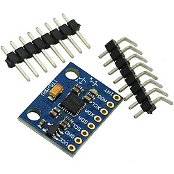 Module gyroscope et accéléromètre 3 axes GY-521 MPU-6050 1 pièce pour Arduino