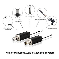 système de microphone sans fil portable pas cher