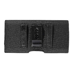 Avis Universal Caisse de ceinture en métal clip textile horizontal et cuir avec support de carte pour huawei p intelligent