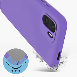 Avis Avizar Coque Xiaomi Redmi A1 et A2 Semi-rigide Soft-touch Fine violet