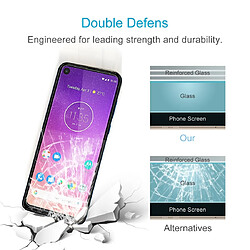 Wewoo Film de verre trempé de 2 PCS 0.26mm 9H 2.5D pour Motorola One Vision pas cher