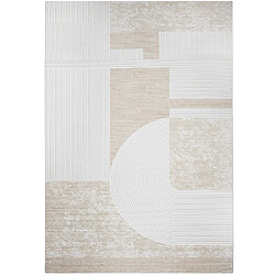 ICONIK INTERIOR Grand Tapis Design Contemporain et Moderne - Beige (290x200 cm) - Kopa Beige