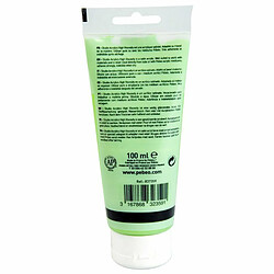 Pebeo Peinture acrylique iridescente - Vert jaune - 100 ml