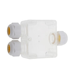 Acheter G712 3 Voies Câble Junction Extérieur Imperméable IP68 Connecteur De Câble Boîte