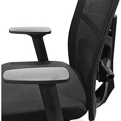 Avis Alterego Fauteuil de bureau ergonomique 'IMPERO' en tissu noir