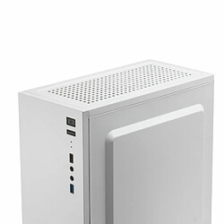 Avis Boîtier ATX semi-tour Mars Gaming MC100W Blanc ATX LED RGB