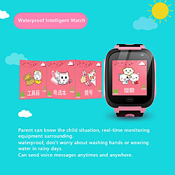 Acheter Montre intelligente étanche multifonction enfants positionnement montre-bracelet numérique bébé montres téléphone59