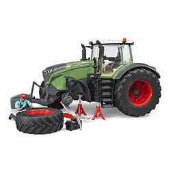 Bruder 04041 Tracteur Fendt 1050 Vario avec accessoires de réparation