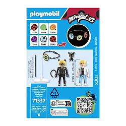 Acheter Playmobil® PLAYMOBIL 71337 Miraculous : Adrien & Chat Noir