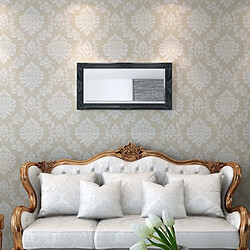 Maison Chic Miroir mural style baroque | Miroir Décoration pour Maison Salle de Bain 100x50 cm noir -GKD37297