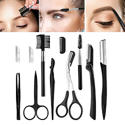 kit de sourcils sourcils ciseaux à sourcils brosse femmes