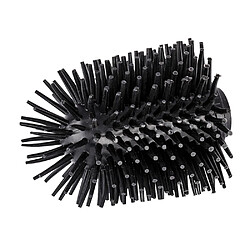 WENKO Brosse de silicone rechange noire ¿75 mm