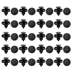 20pcs 8mm Trou Rivets Clips Bavettes Fixation Pare-chocs Pour Nissan pas cher