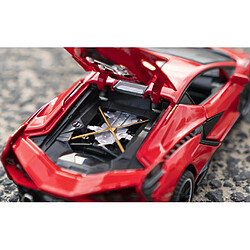 Universal 1: 32 Alloy Lamborghini Siya Toy Model Roadster Metal Moulding Limited Edition Racing Car Sound & Light Kids Gift | Moulding Toy Car (Red)