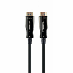 Câble HDMI GEMBIRD CCBP-HDMI-AOC-20M-02 Noir 20 m