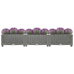 Avis Maison Chic Jardinière,Lit surélevé - Bac à fleurs - pot de fleur 120x40x23 cm Polypropylène -GKD63812