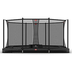 BERG Trampoline Ultim Favorit Inground 410 Grey avec Filet de securité Comfort