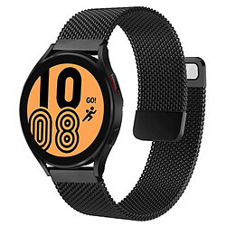 PHONECARE Bracelet Confortable Milanais Avec Fermoir Magnétique pourSamsung Galaxy Watch4 Classic - 46mm - Noir