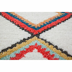 Avis Paris Prix Tapis Ethnique à Franges Agadir Multicolore 80 x 150 cm