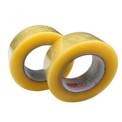 Avis Wewoo 4 PCS 55mm Largeur 32mm Épaisseur Paquet Scellage Emballage Rouleau Autocollant Jaune Transparent