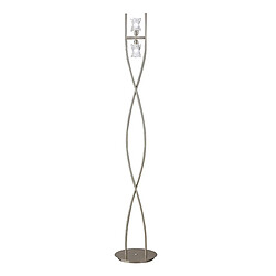 Inspired Lampadaire G9 2 lumières G9, nickel satiné Poids de l'article : 19,1 kg