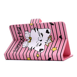 Acheter Etui en PU impression de modèle universel chat princesse pour votre Tablet 7 pouces