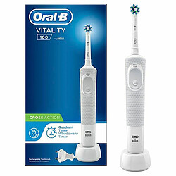 Brosse à dents électrique Oral-B Cross Action Blanc