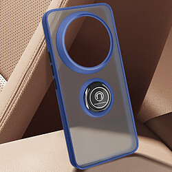 Avis Avizar Coque pour Xiaomi 14 Ultra Bague Métallique Fonction Support Bleu Nuit