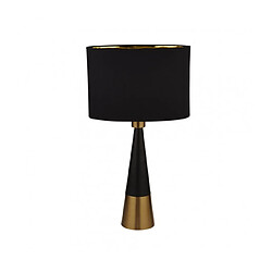 Searchlight Lampde de table Table Acier doux Noir mat 1 ampoule 58cm