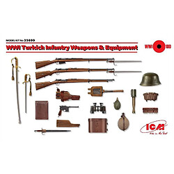 Icm Wwi Turkich Infantry Weapons & Equipment - Accessoire Maquette