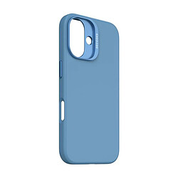 Decoded Coque pour iPhone 16 Compatible MagSafe Antichocs et Antimicrobienne Bleu