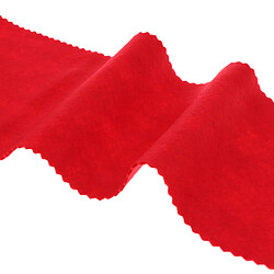 Avis clavier de piano housse de protection chiffon anti-poussière pour accessoires de piano rouge