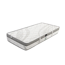 Avis LUXURY LITERIE Matelas 90x190 cm, ViscoPlus, 26 cm, mémoire de forme, ferme, face été/hiver + 1 oreiller + couette