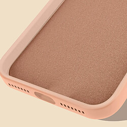 Avizar Coque Magsafe iPhone 12 Mini Silicone Intérieur Soft-touch Mag Cover rose gold pas cher