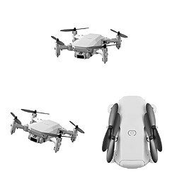 Drone Pliable 4K Grand Angle Mini Drone Wifi Quadricoptère Blanc