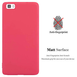 Avis Cadorabo Coque Huawei P8 LITE 2015 Etui en Rouge