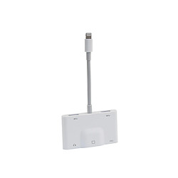 Universal Adaptateur multifonction 5-en-1 Lightning RJ45 pour iPhone